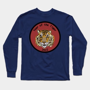 Year of the Tiger 2022 Big Cats Portrait Long Sleeve T-Shirt